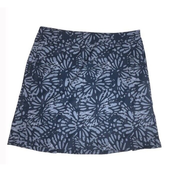 RIP Skirt Large 12/14 Classic Wrap Length 2 Shibori Charcoal Hawaiin Pristine - Picture 2 of 10